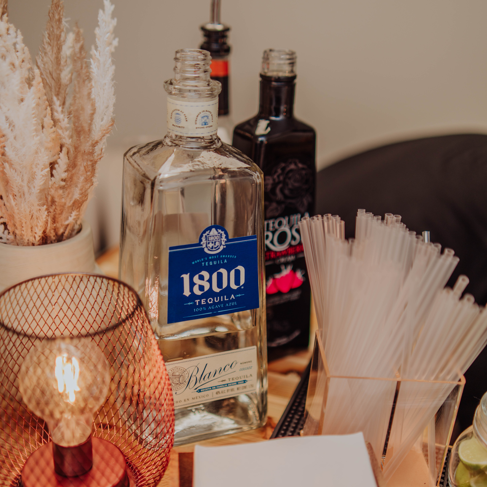 Premium Spirits and Bar Setup