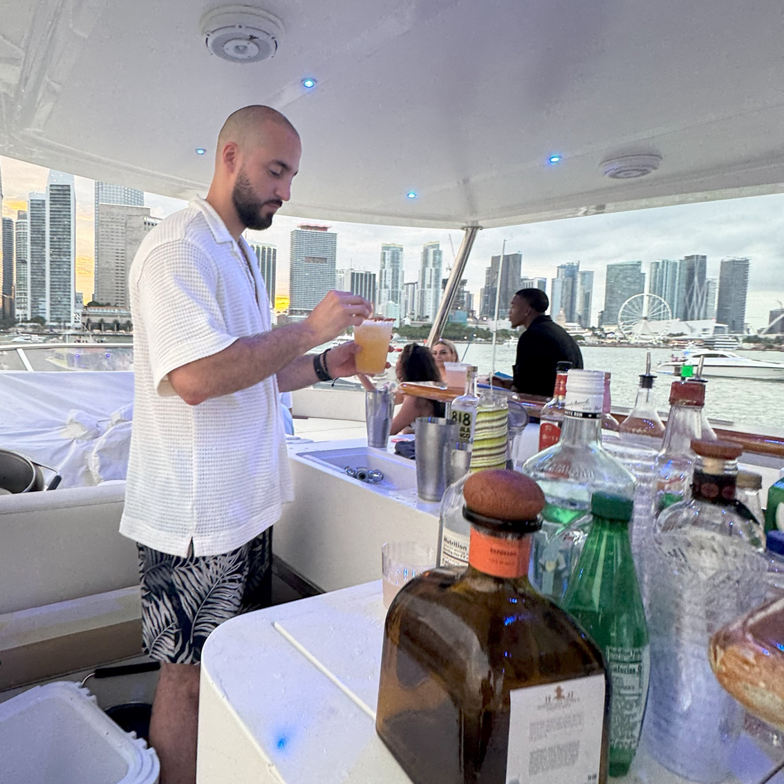 Yacht Event Bartending